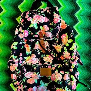 Victorias Secret PINK Floral Backpack 💐 SOLD